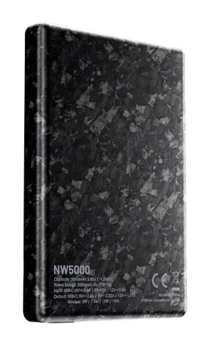 NITECORE NW5000 Bezvadu Power Bank 5000mAh ar USB-C un magnētisko uzlādi