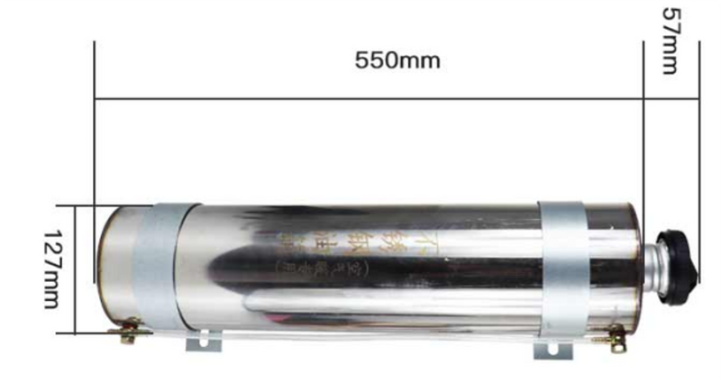 10л метала канна приекш дизеля силдитаджием 55x12,7см