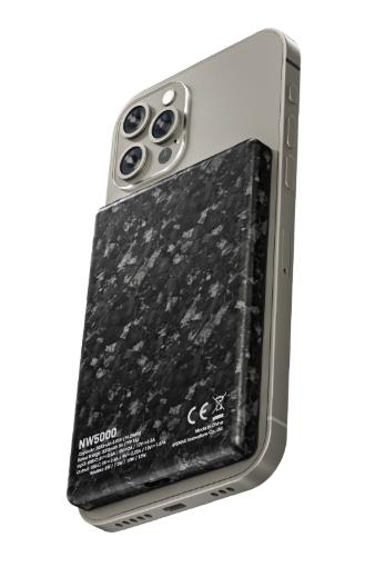 NITECORE NW5000 Bezvadu Power Bank 5000mAh ar USB-C un magnētisko uzlādi