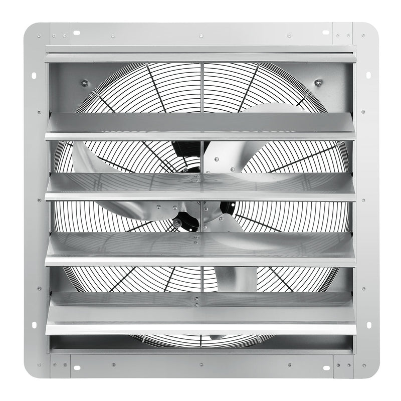 VEVOR žalūziju izplūdes ventilaatorid, sienas montāžas, 610 mm, 4919 m³/h, vahelduvvoolumootorid
