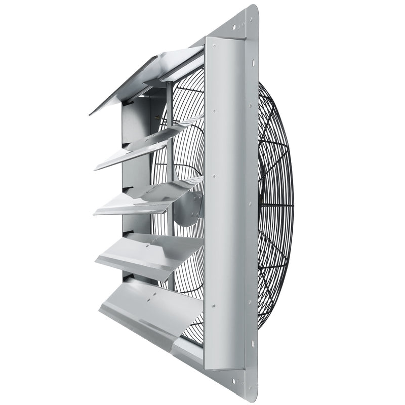 VEVOR žalūziju izplūdes ventilaatorid, sienas montāžas, 610 mm, 4919 m³/h, vahelduvvoolumootorid