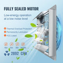 VEVOR žalūziju izplūdes ventilaatorid, sienas montāžas, 610 mm, 4919 m³/h, vahelduvvoolumootorid