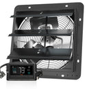 VEVOR žalūziju izplūdes ventilaatorid, sienas montāžas, 305 mm, tālvadības pults, EC-mootorid