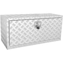 VEVOR alumīnija zemkorpusa instrumentu kaste 91 × 36 × 41 cm - ūdensizturīga, ar T-veida rokturi, slēdzama, piemērota kravas automašīnām, furgoniem un piekabēm