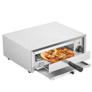 VEVOR elektriskā picas krāsns 30,4 cm, 1500W, temperatūras diapazons 50–350°C, noņemams drupatu paliktnis