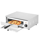 VEVOR elektriskā picas krāsns 30,4 cm, 1500W, temperatūras diapazons 50–350°C, noņemams drupatu paliktnis