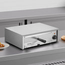 VEVOR elektriskā picas krāsns 30,4 cm, 1500W, temperatūras diapazons 50–350°C, noņemams drupatu paliktnis