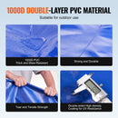 Pārnēsājama ūdens uzglabāšanas tvertne 1000 l, 1000D PVC, salokāma