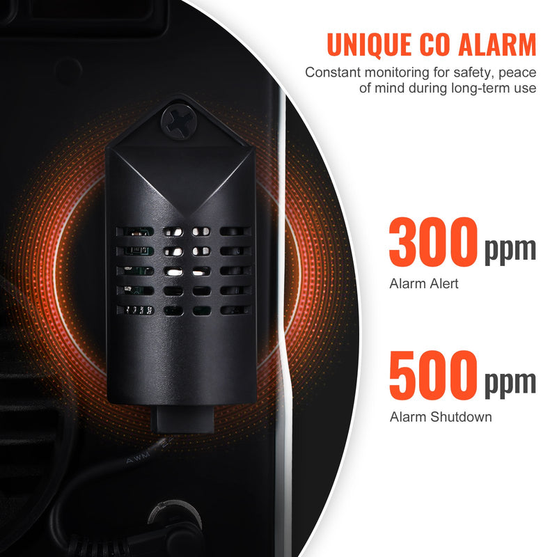 220V un 12V/24V 2KW VEVOR dīzeļa gaisa sildītājs 2.2L baka Bluetooth APP tālvadības pults lietošanai ārpus telpām