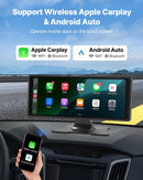 Мультимедийная система Automašīnas с диагональю 25,4 см, Apple CarPlay, Android Auto, priekšējo/aizmugurējo kameru