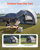 VEVOR Automobiļa Telts 2400 x 2400 x 2150 мм, Ūdensnecaurlaidīga (PU2000), Piemērota 5-8 Personām