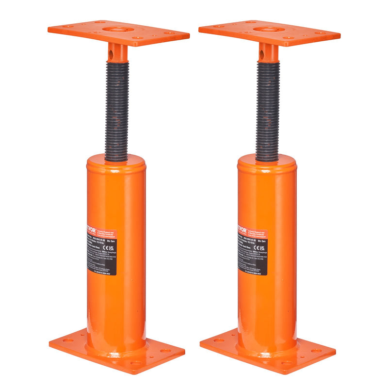 VEVOR 2 gabali regulējami grīdas pacēlāji mājas grīdas izlīdzināšanai, pacelšanas augstums 304,8-406,4 mm