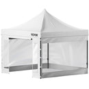 304,8 x 304,8 cm saliekamā nojume – āra terases paviljons ar noņemamām sānu sienām un ratiņsomu. UV staru izturīgs, ūdensnecaurlaidīgs tūlītējas uzstādīšanas paviljons ballītēm, dārzam vai pagalmam, baltā krāsā.