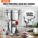 VEVOR 2500г Электрические Коммерческие Гаршвелу и Грауду Дзирнавиняс