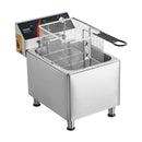 VEVOR Komercialais Elektriskais Frī Karsētajs 3100W 9L Нерусейская Терауда Ar Temperatūru 200°C