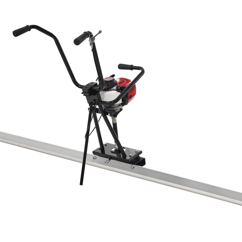 VEVOR 244.5 cm 6500 RPM gāzes betona slīpētājs ar alumīnija dēli un vibrējošu motoru