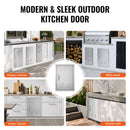 VEVOR BBQ piekļuves durvis, 610 x 431 мм, нержавеющая сталь, открытая вентиляция, эффективная работа