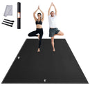 Vingrošanas paklājiņš – neslīdošs jogas paklājiņš trenažieru zālei, fitnesam, pilatēm un vingrinājumiem (274 × 183 cm)
