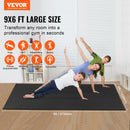 Vingrošanas paklājiņš – neslīdošs jogas paklājiņš trenažieru zālei, fitnesam, pilatēm un vingrinājumiem (274 × 183 cm)