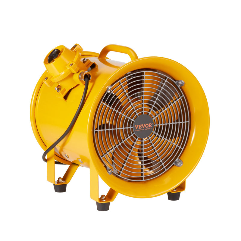 VEVOR 406.4mm Izplūdes Ventilators Pūtejs ar 5m Strāvas Vadu - Pārnēsājams Industrijas Ventilators