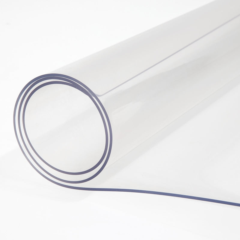 Caurspīdigs plastmasas galda parklājs, 91 × 152 см, 1,5 мм, udensizturīgs, taisnstūrveida