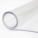 VEVOR caurspīdīgs plastmasas galda parklājs 100 × 200 cm, 1,5 mm biezs, taisnstūra formas, ūdensizturīgs un viegli tīrams – birojam, kumodei, naktsgaldiņam