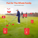 VEVOR 3 Cauruļu Pārnēsājamais Golfs Bērniem un Pieaugušajiem