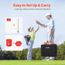 VEVOR 3 Cauruļu Pārnēsājamais Golfs Bērniem un Pieaugušajiem
