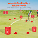 VEVOR 3 Cauruļu Pārnēsājamais Golfs Bērniem un Pieaugušajiem