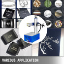 VEVOR 20W Шкиедру лазерная гравесанас машина, интегрированная шкиедру лазера маркешанас иекарта