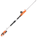 VEVOR 20V Bezvadu Teleskopiskais Dzīvžogu Trimmeris ar 457 mm Asmeni