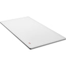 VEVOR galda virsma 120x75x2,5 cm, taisnstūrveida, skaidu plātne, 100 kg