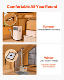 VEVOR piepūšamā telts kempingam 5–8 personām, glampinga telts ar pumpi, viegli uzstādāma