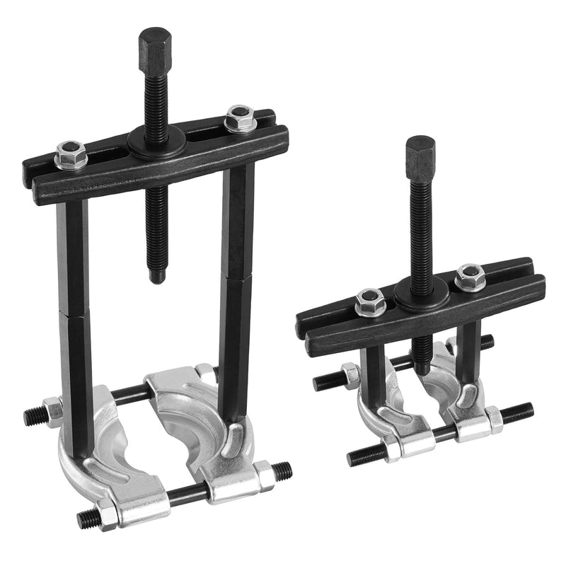 VEVOR 14 gab. gultņu izvilkšanas komplekts, 5 tonnu gultņu atdalītājs, zobratu un riteņu gultņu noņemšanas komplekts ar 5,08 cm un 7,62 cm žokļiem, riteņu rumbas un ass izvilkšanas komplekts, izturīgs gultņu dalītāja rīku komplekts ar koferi.