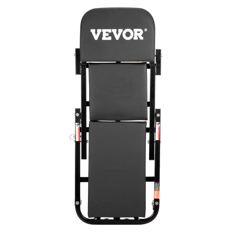 VEVOR 40 collu Salokāmais "Z" Garāžas Mehāniķa Ratiņkrēsls / Sols – 204 kg Ietilpība