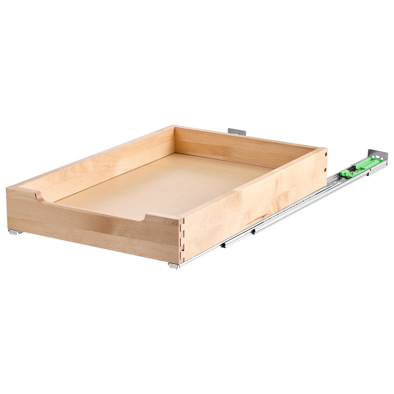 VEVOR Izvelkamais skapja organizators ar mīksto aizvēršanu, izvelkams plaukts, koka atvilktne, 43 cm plats x 53 cm dziļš