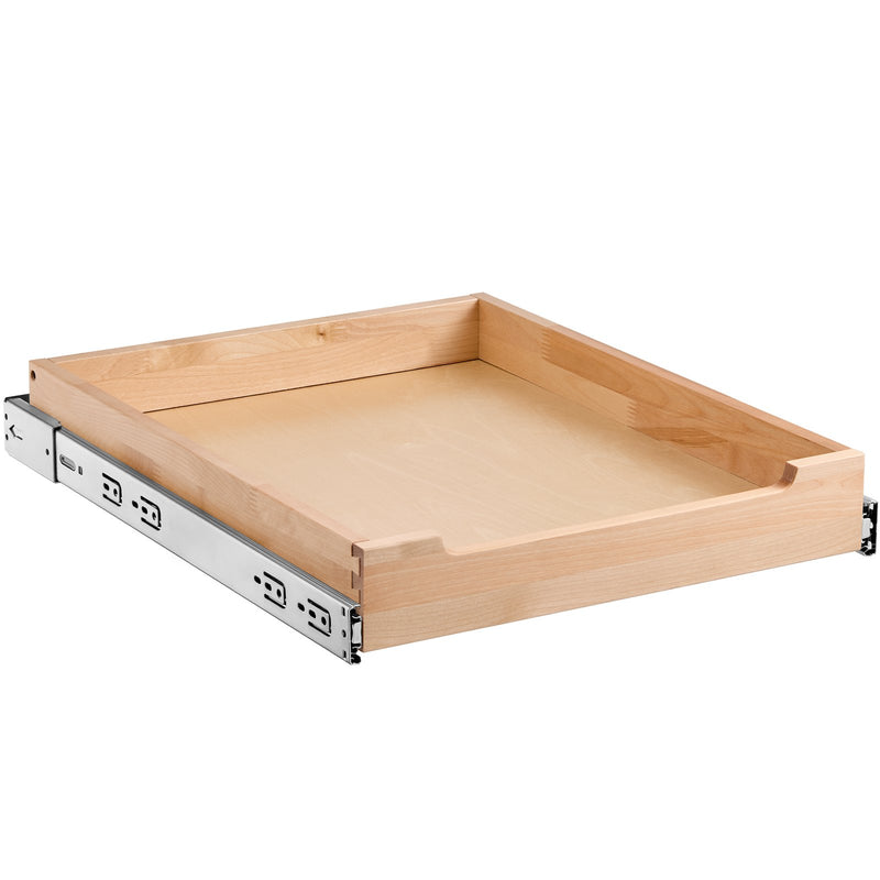 VEVOR Izvelkamais skapja organizators ar mīksto aizvēršanu, izvelkams plaukts, koka atvilktne, 43 cm plats x 53 cm dziļš
