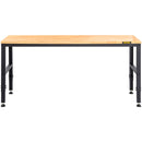 VEVOR darbagalds ar regulējamu augstumu 1220 × 500 mm, ar kontaktligzdu