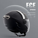 VEVOR 3/4-Sejas motocikla ķivere - Motokrosa ķivere ar Bluetooth austiņu slotu