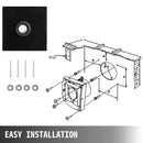 VEVOR 12 collu industriālais ventilācijas izplūdes ventilators ar metāla asiālo dizainu (300MM/12 collas)
