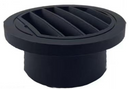 Siltās izplūdes plastmasas uzgalis priekš 75mm atveres,melns(Vevor dizeļa sildītajiem)