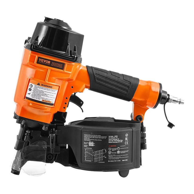 MCN55 Ruļļļu tipa pneimatiskais apdares naglotājs 25-57 mm, 15°