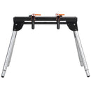 VEVOR Leņķzāģa Statīvs, 330 kg Celtspēja, Tērauda, Augstums Regulējams 74–83,5 cm