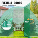 VEVOR парнесаяма augu siltumnīca 5,90x2,95x2,25 м, оцинкованная рама, PE парклажумс, зала