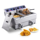 VEVOR elektriskais galda frits, 6000W, дубовый, твердый
