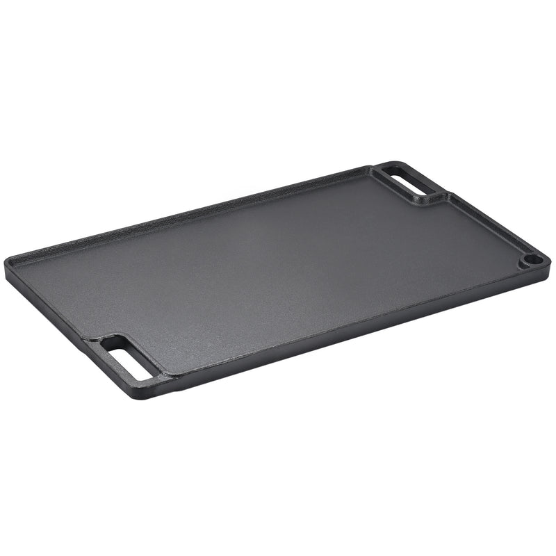 VEVOR Reversā Čuguna Grills/Griddle Panna 24,6 x 42,4 см, Divu Degļu Izmērs