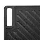 VEVOR Reversā Čuguna Grills/Griddle Panna 24,6 x 42,4 см, Divu Degļu Izmērs