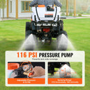 ATV smidzinātājs 60 l ar smidzināšanas stieni un 7,2 l/min plūsmas ātrumu