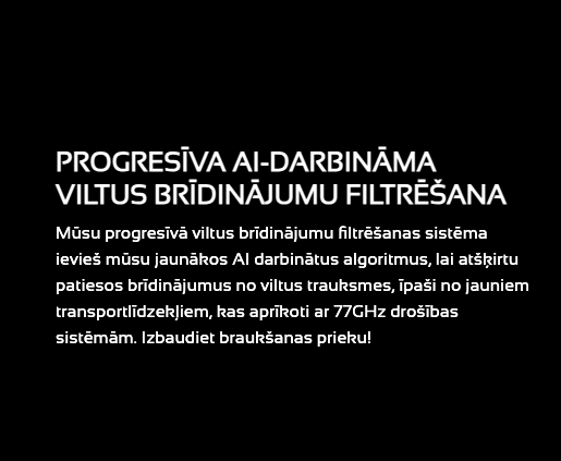 Черный (melnā versija) jaunums GENEVO GUARD77 augstas veiktspējas 77GHZ mērierīce
