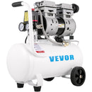 VEVOR gaisa kompresors 21 l, pārnēsājams, 1 HP, bez eļļļas, tērauda tvertne, 750 W, plācenīša tipa, 8 bar (115 PSI), īpaši kluss, mājas remontam un riepu piepumpēšanai